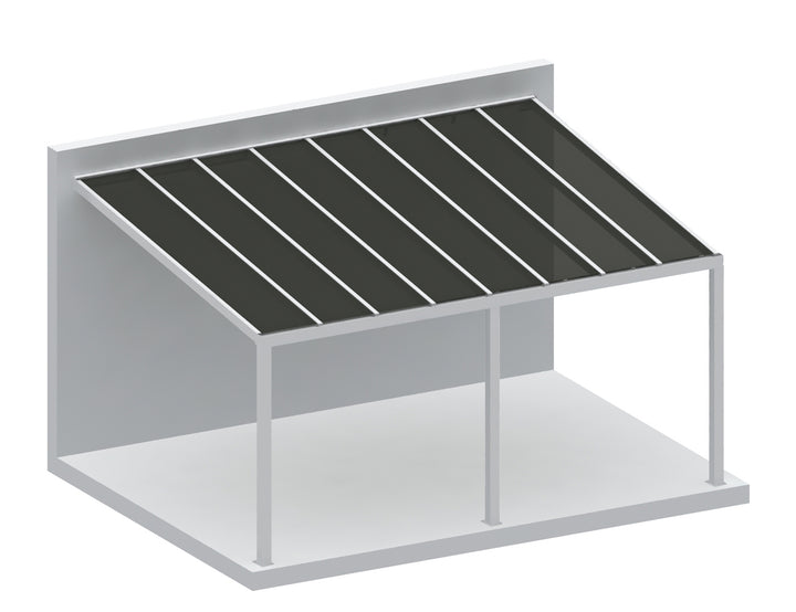 Coastal Patio Cover Collection Size: 5 x 3m Colour: White