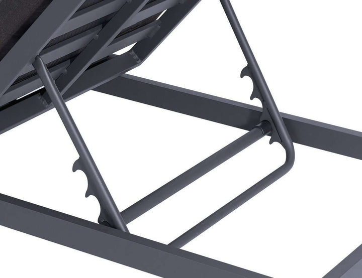 Condor Sunbrella Sun Lounger grey: Dark Grey