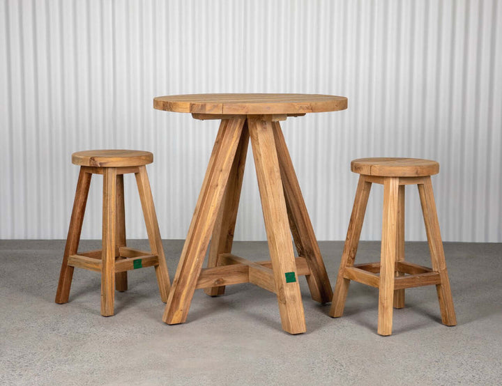 Crema Teak Counter Height Table