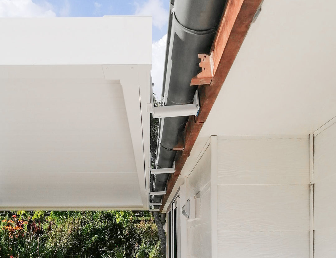 Fascia Wall Mounted Pergola Bracket Color: Black