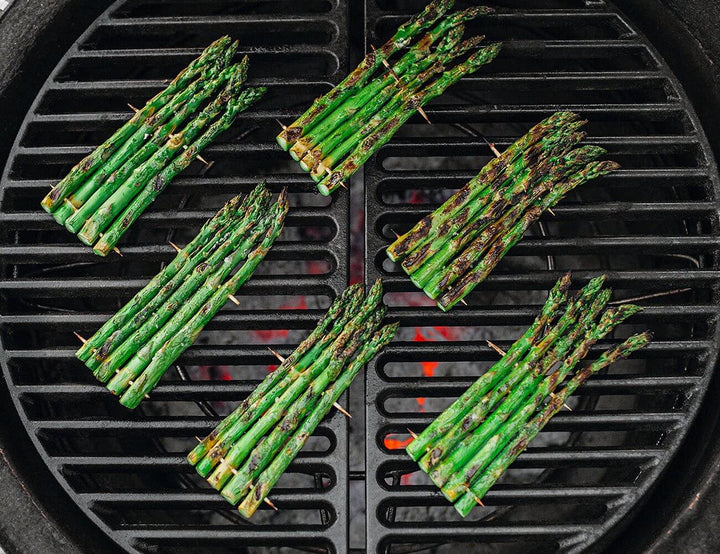 Half Moon Cast Iron Cooking Grid For 21-Inch Kamado