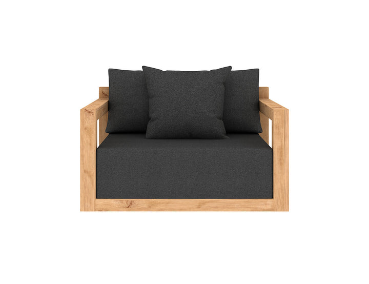 Ibis Outdoor Teak Sofa Sectional Loveseat Set  - 4 Seat