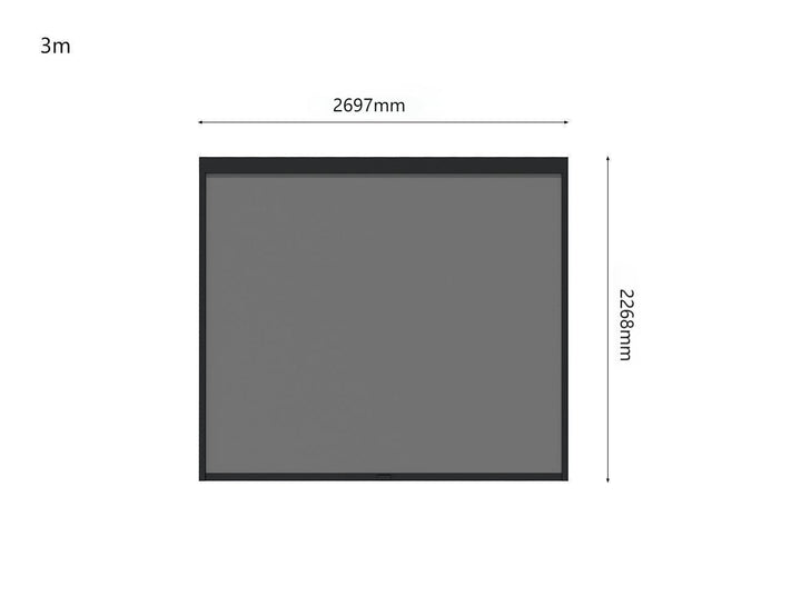Motorised Blind For Mediterranean Pergola