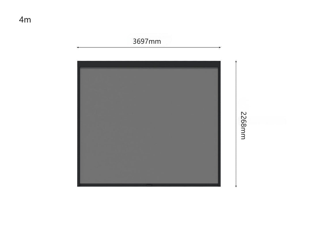 Motorised Blind For Mediterranean Pergola
