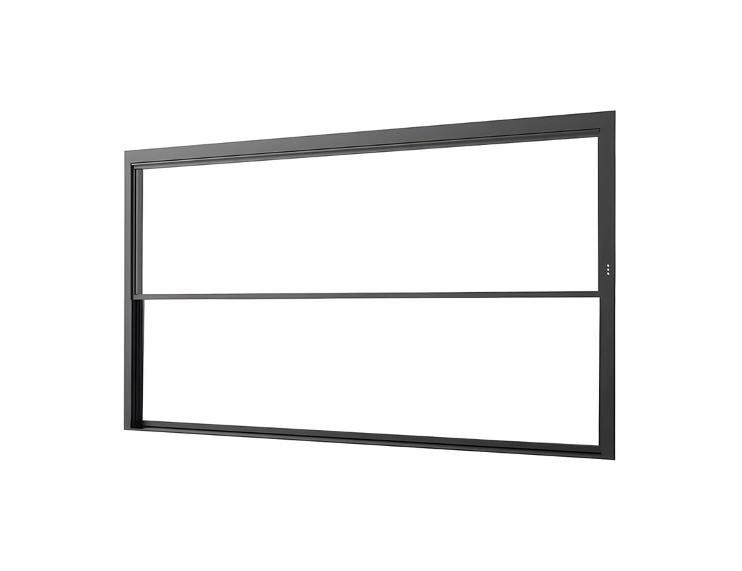 Mediterranean Motorised Vertical Lift Window Size: 2.7m Color: Black