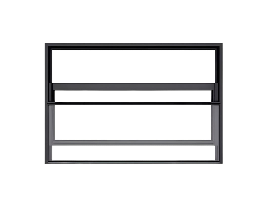 Mediterranean Motorised Vertical Lift Window Size: 2.7m Color: Black