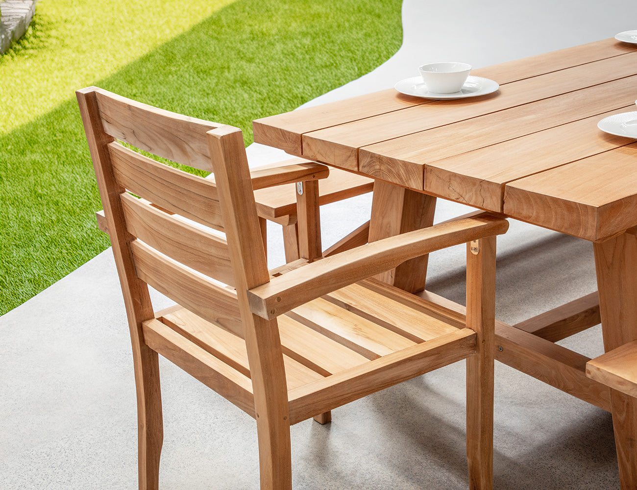 Mason Teak Dining Chair