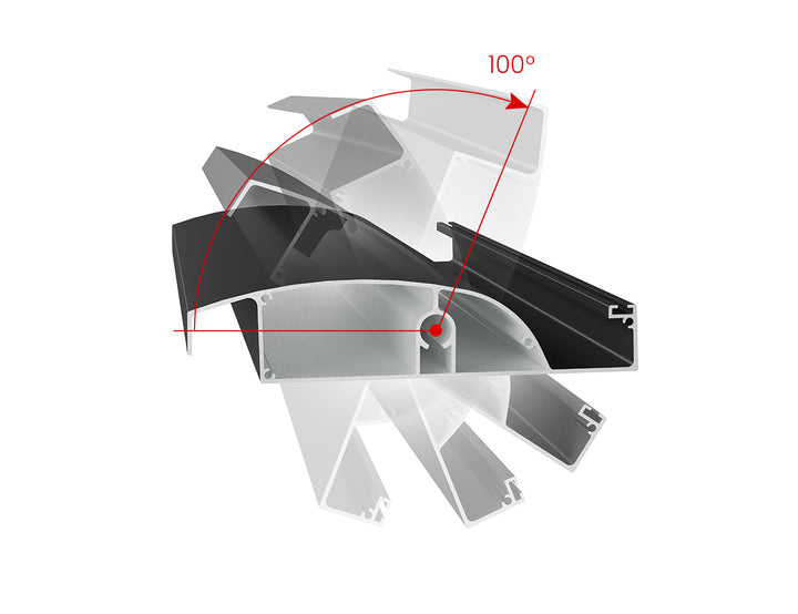 Pacific Motorised Freestanding Louvre Roof