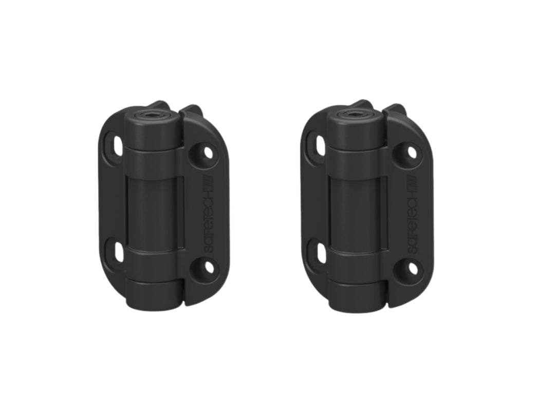 Adjustable Heavy Duty Gate Hinge - Pair Colour: Black