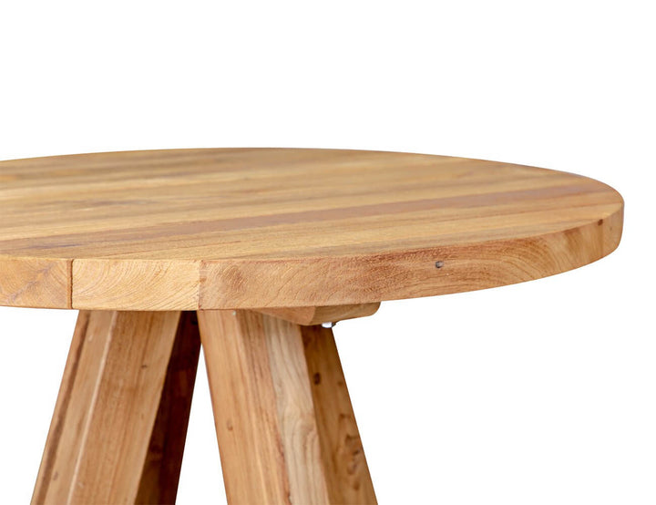Teak Round Bar Table