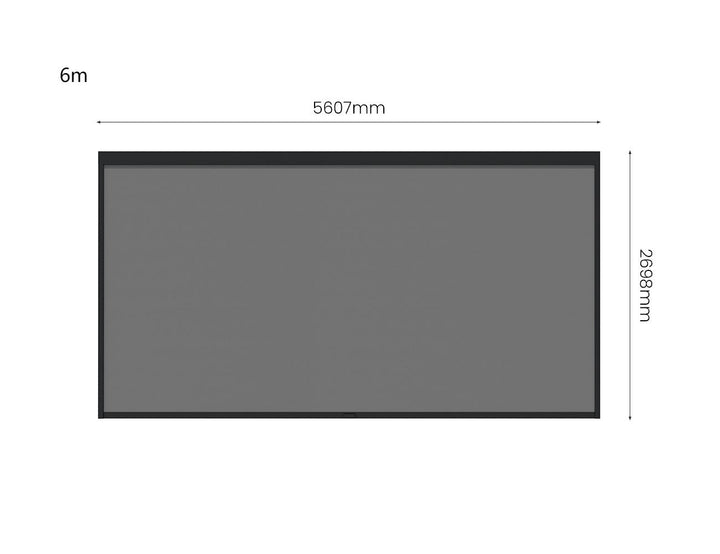 Motorised Blind For Tasman Wall Mounted Pergola