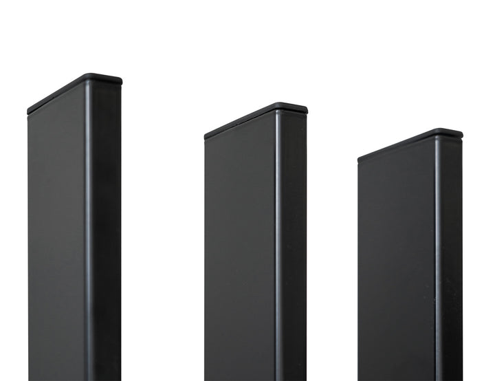 Aluminium Blade Gate Size: 0.97 x 1.8m Color: Black