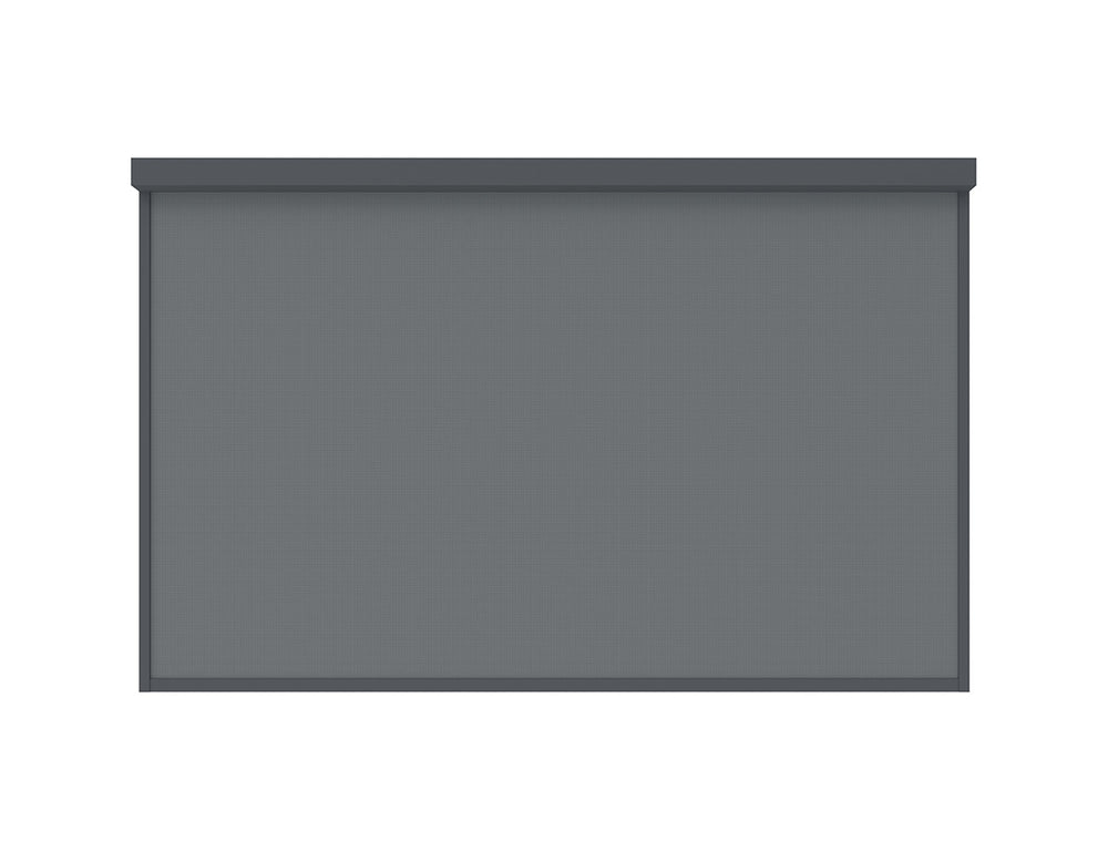 Tasman Freestanding Pergola Manual Retractable Shade Blind Size: 3m Color: Charcoal