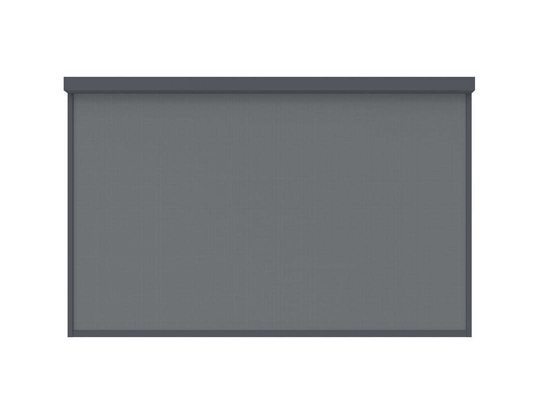 Tasman Freestanding Pergola Manual Retractable Shade Blind Size: 3m Color: Charcoal