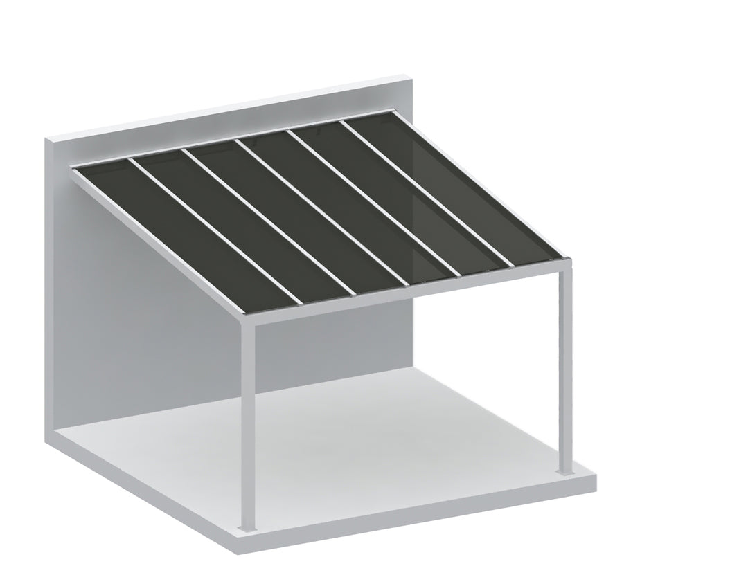 Coastal Patio Cover Collection Size: 3 x 3m Colour: White