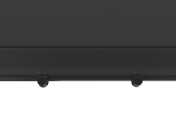 Etna Half Cassette Motorised Retractable Awning(valance removable) Size: 3 x 2.5m Color: Dark Grey+Dark Grey