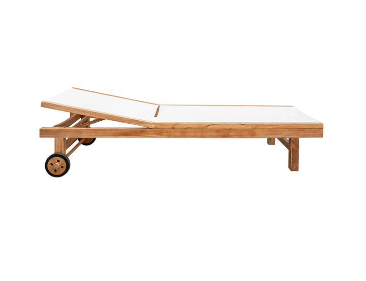 Minnie Sun Lounger, Colour: White