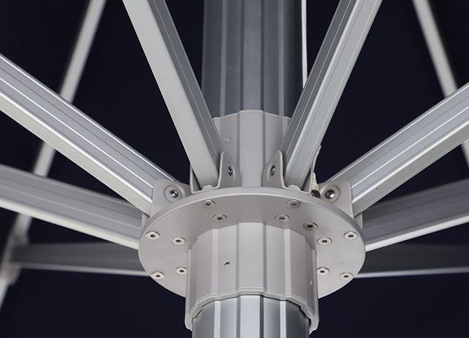 Auron 5M Round Market Umbrella,