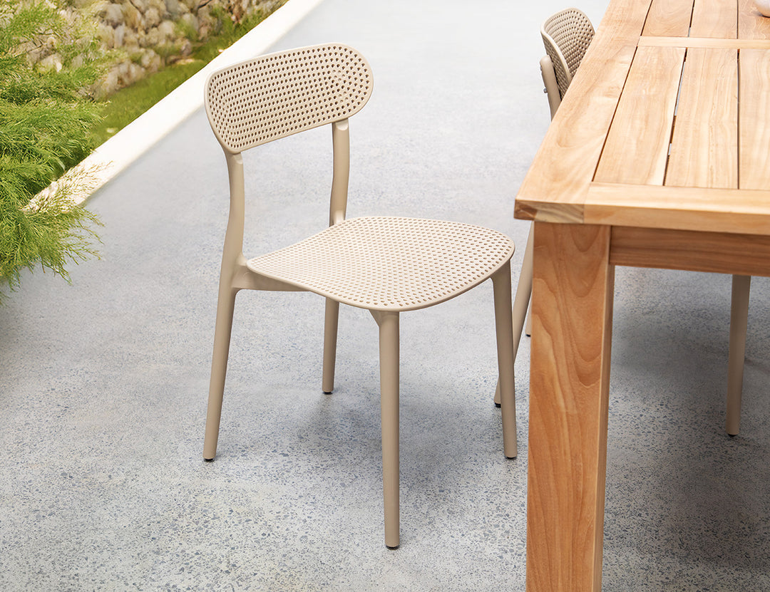 Abby Outdoor Patio Dining Chair - Set of 4