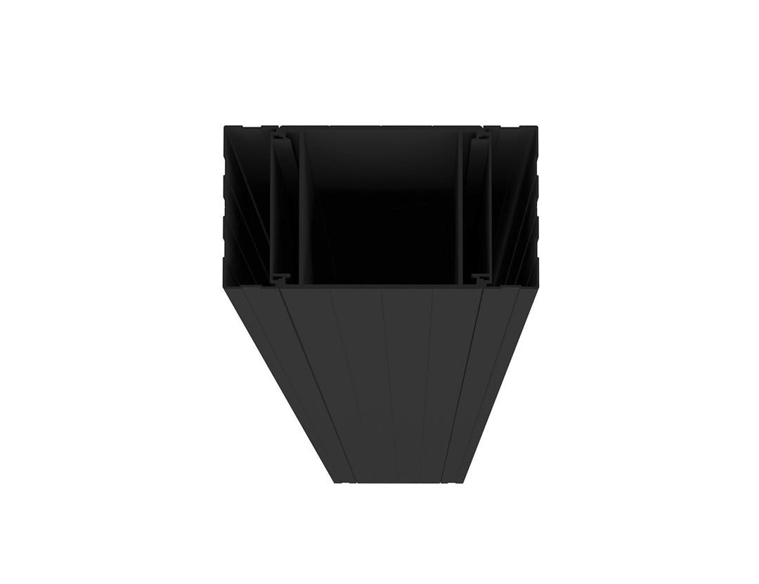 Blind post Color: Black