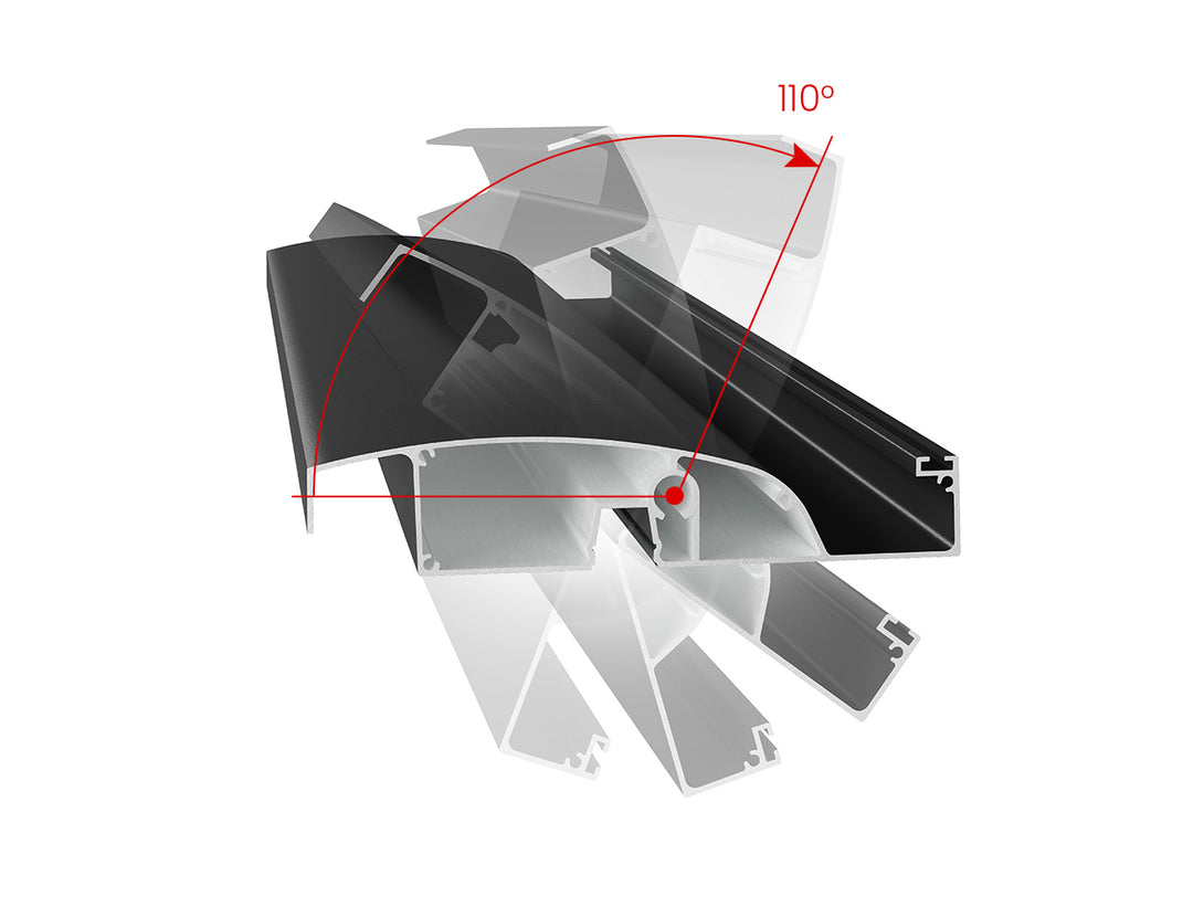 Tasman Motorised Freestanding Louvre Roof Aluminium Pergola