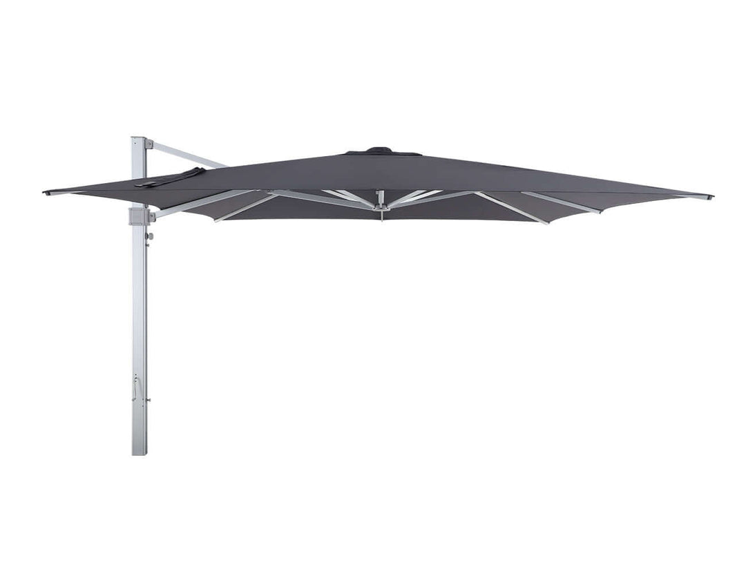 Alabaster 4m Square Cantilever Umbrella Colour: Dark Grey