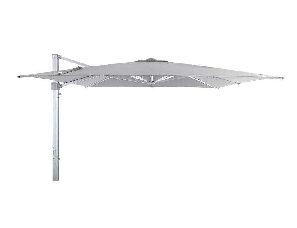 Alabaster 4m Square Cantilever Umbrella Colour: Light Grey
