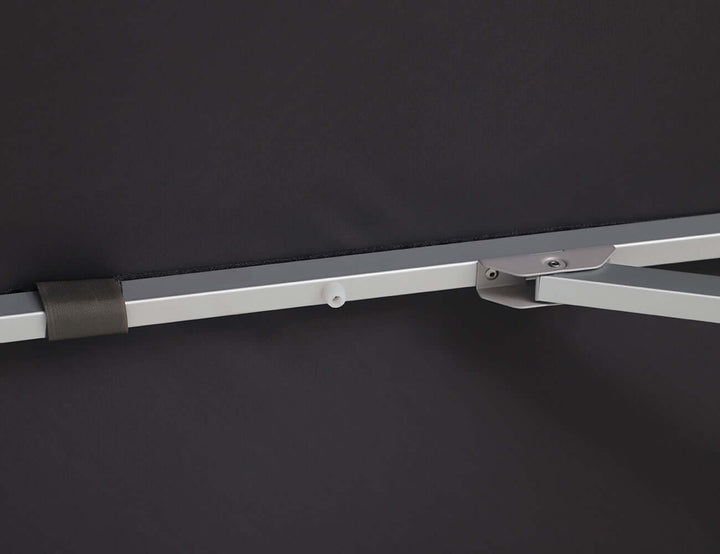 Alabaster 4m Square Cantilever Umbrella Colour: Dark Grey
