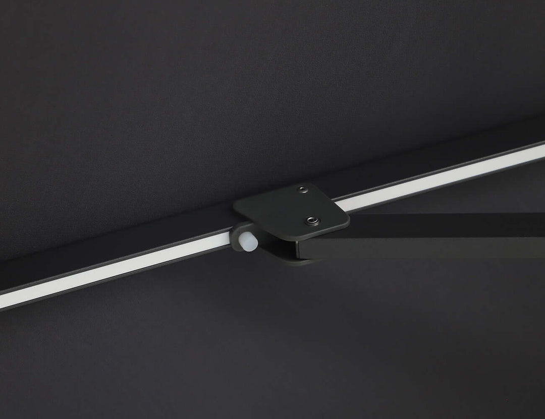 Alabaster 3m Square Cantilever Umbrella colour: Drak Grey