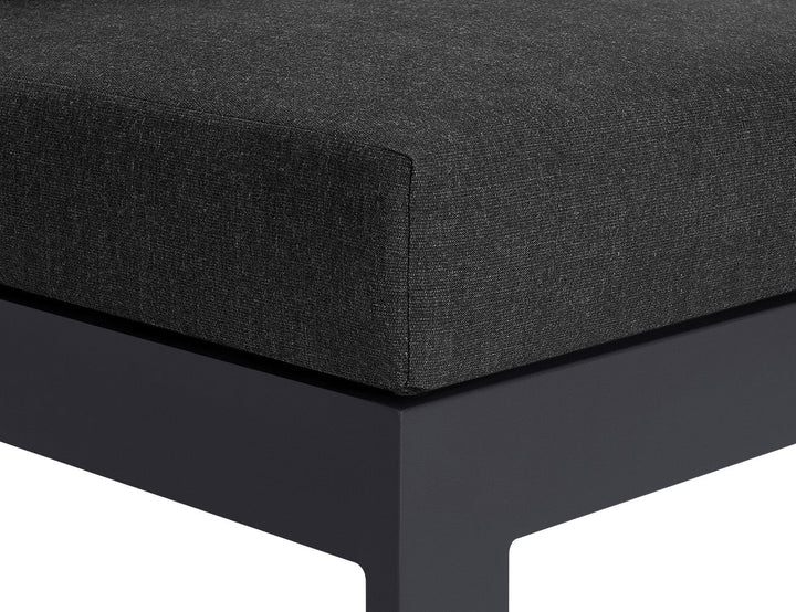 Sandpiper 2.0 Outdoor Sectional Corner Sofa Colour: Charcoal Grey
