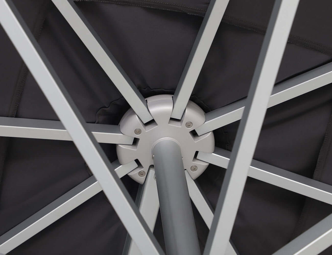 Alabaster 4m Square Cantilever Umbrella Colour: Dark Grey