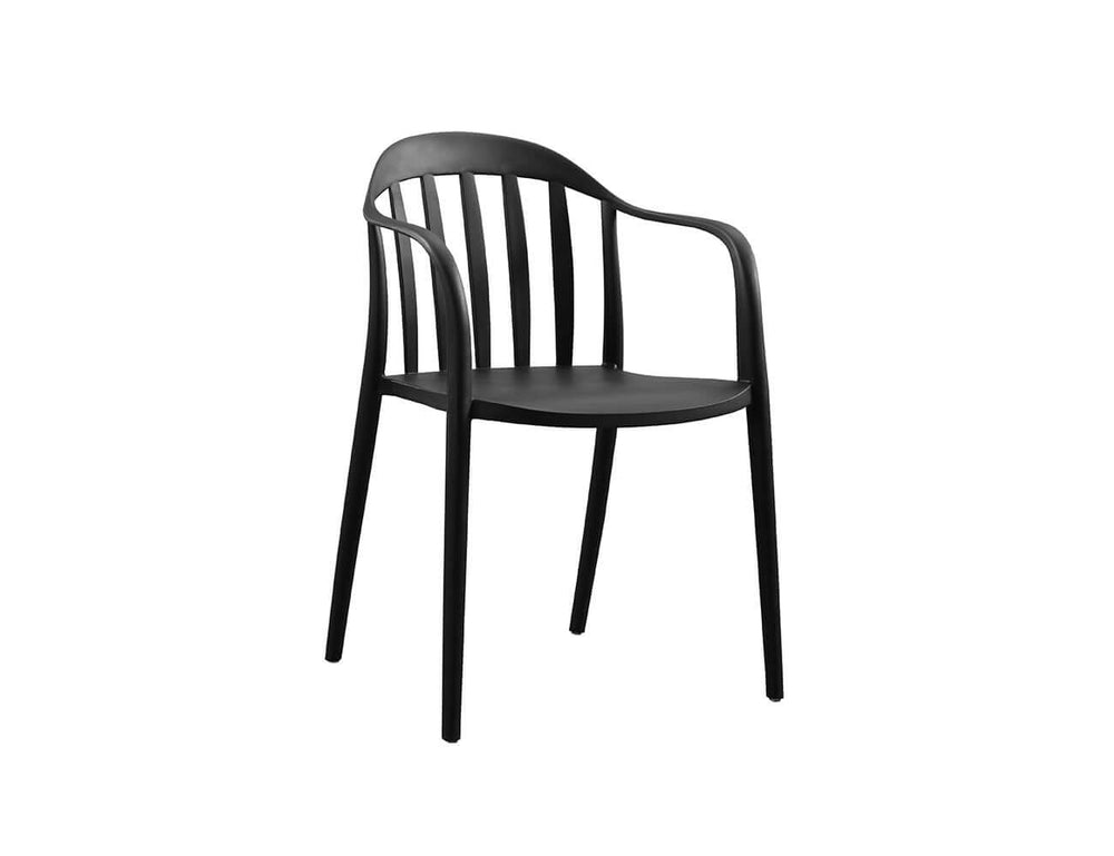 Alice Outdoor Dining Chair Colour: Black