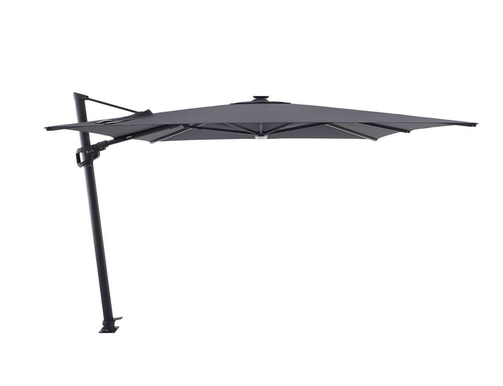 Alabaster 3m Square Cantilever Umbrella colour: Drak Grey