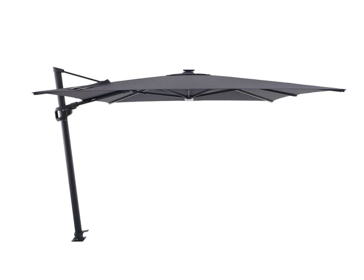 Alabaster 3m Square Cantilever Umbrella colour: Drak Grey