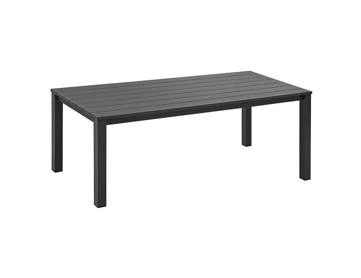 Ficus Outdoor Dining Table Colour: Grey