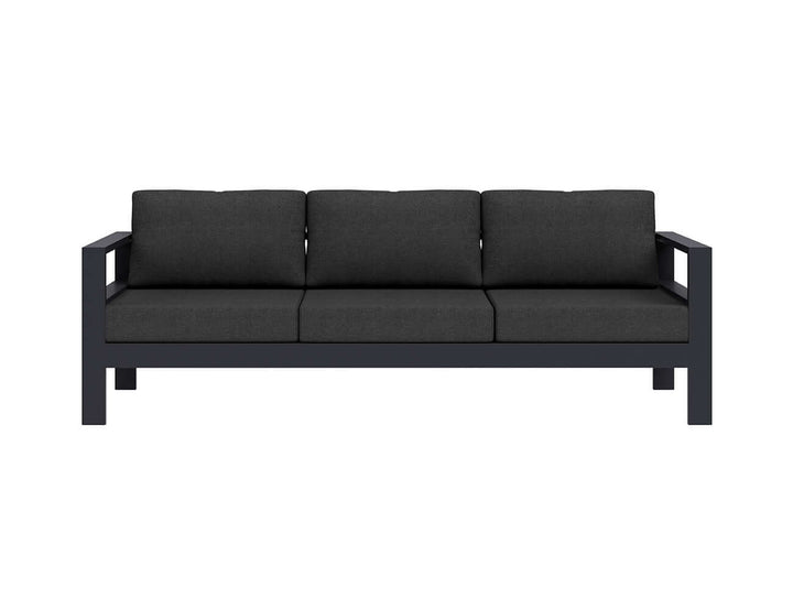 Sandpiper 2.0 Outdoor Three Seater Colour: Charcoal Grey