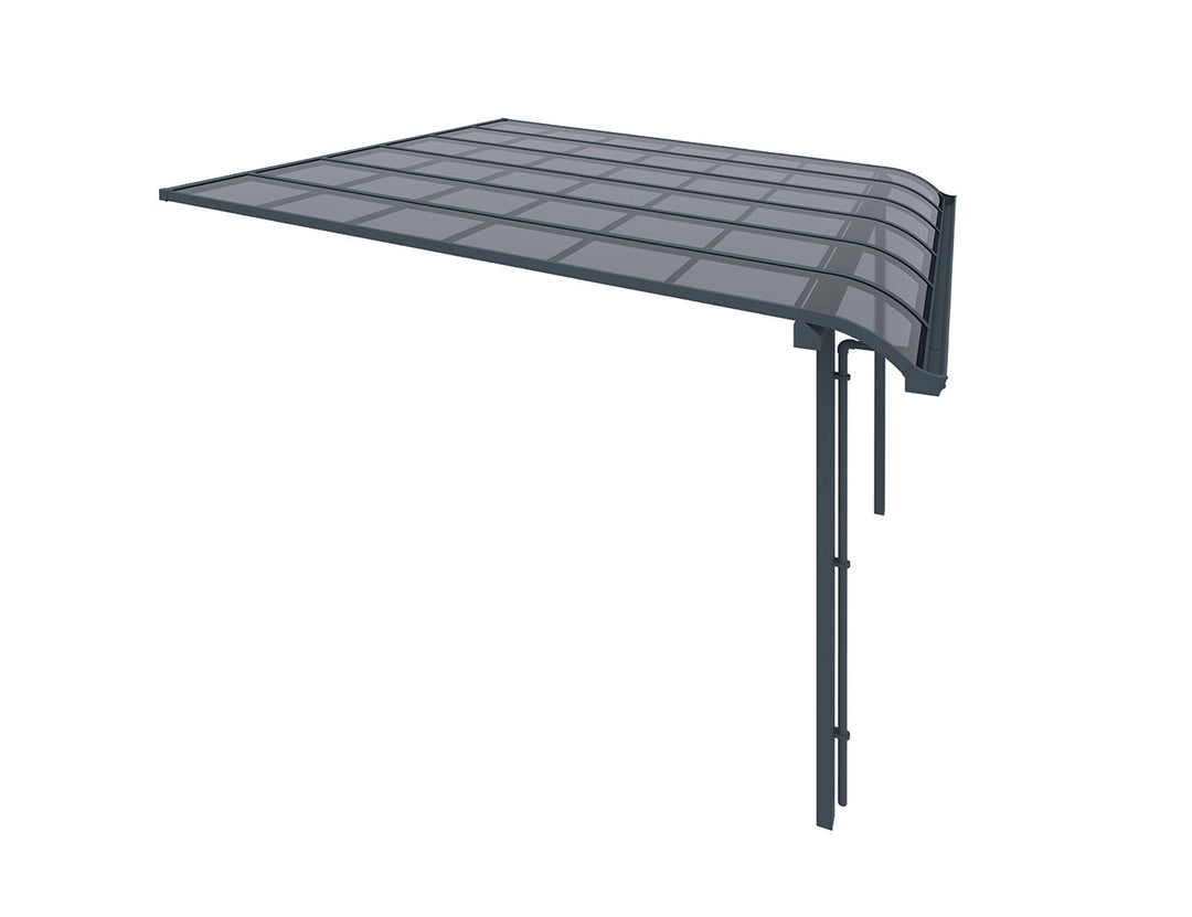 Country Premier Patio Cover Size: 4 x 4m Colour: Grey / Light Grey