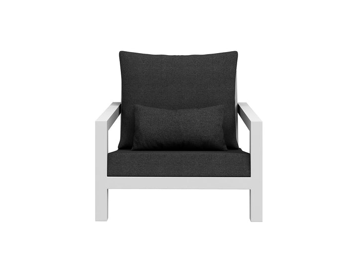 Viana 2.0 Aluminium Outdoor Armchair Colour: White