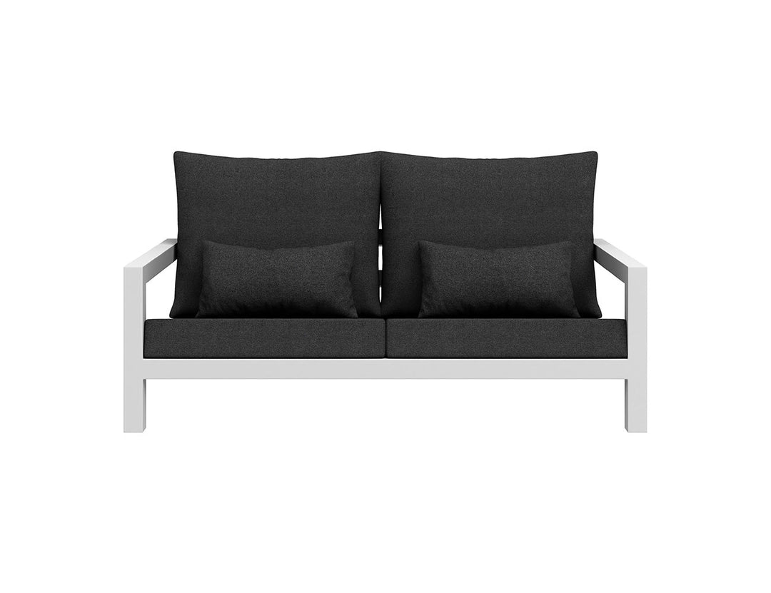 Viana 2.0 Aluminium 2.5 Seater Outdoor Sofa Colour: White
