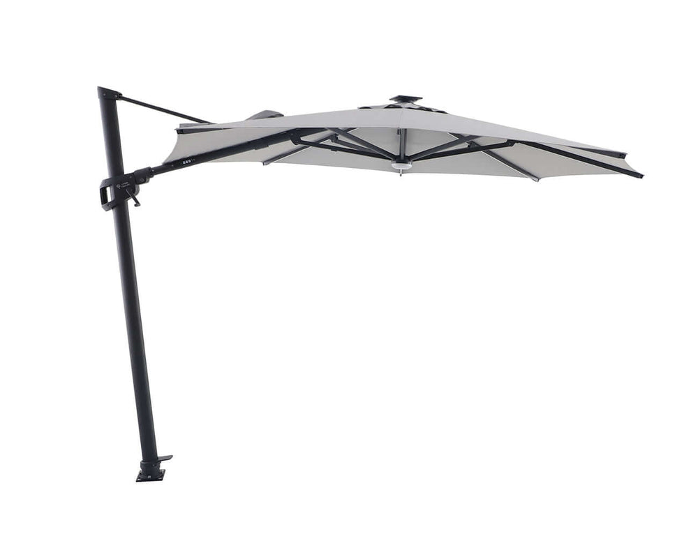 Alabaster 3m Round Cantilever Umbrella Colour: Light Grey