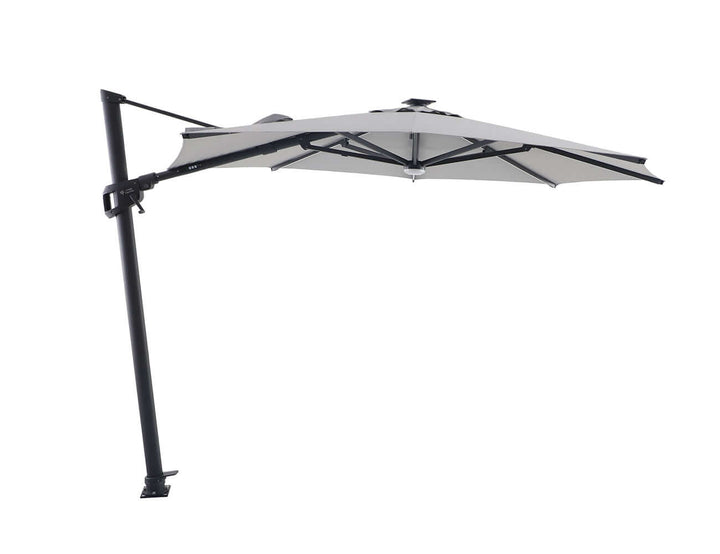 Alabaster 3m Round Cantilever Umbrella Colour: Light Grey