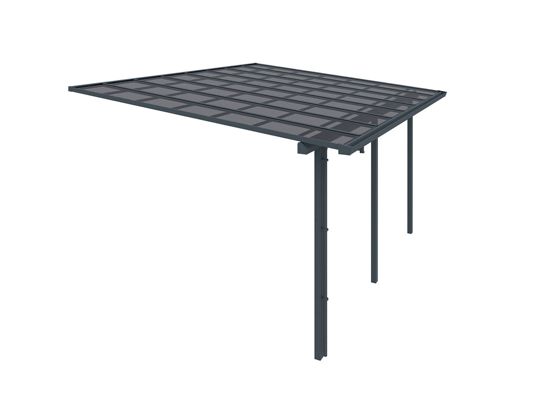 Urban Premier Patio Cover Size: 4 x 4m Colour: Grey / Light Grey