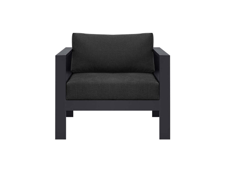 Sandpiper 2.0 Outdoor Club Chair Colour: Charcoal Grey size: 86 x 84 x 66cm