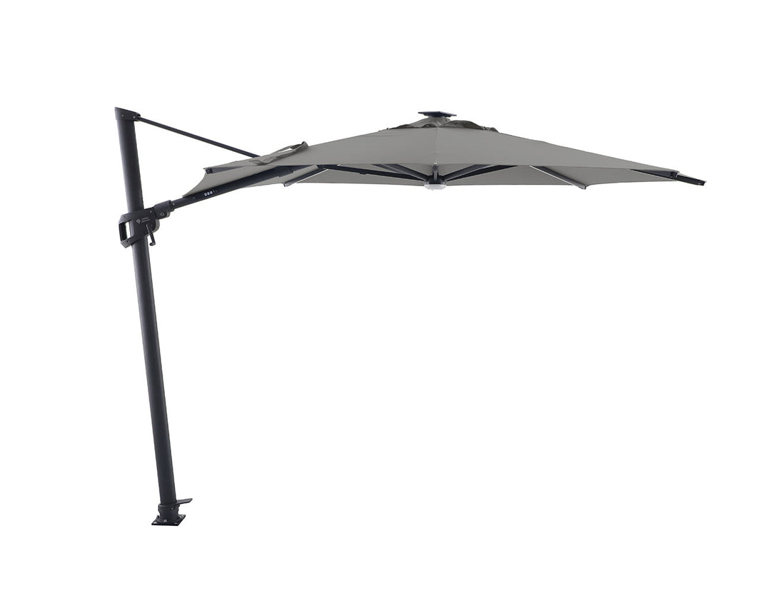 Agave 3m Round Cantilever Umbrella Colour: Taupe