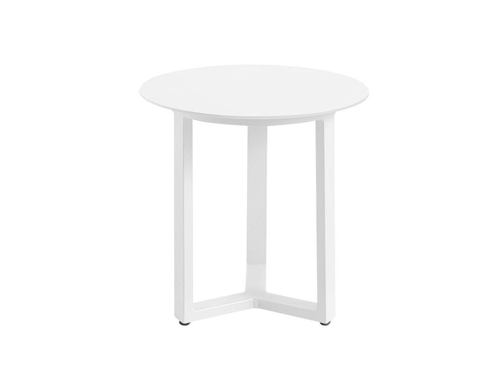 Grebe Outdoor Coffee Table Colour: White