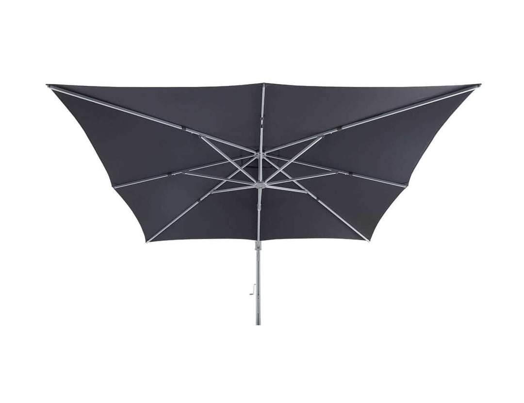 Alabaster 4m Square Cantilever Umbrella Colour: Dark Grey