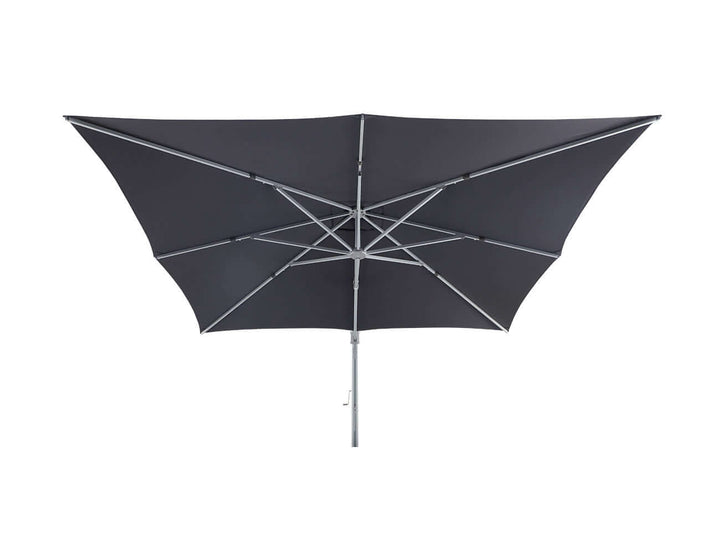 Alabaster 4m Square Cantilever Umbrella Colour: Dark Grey