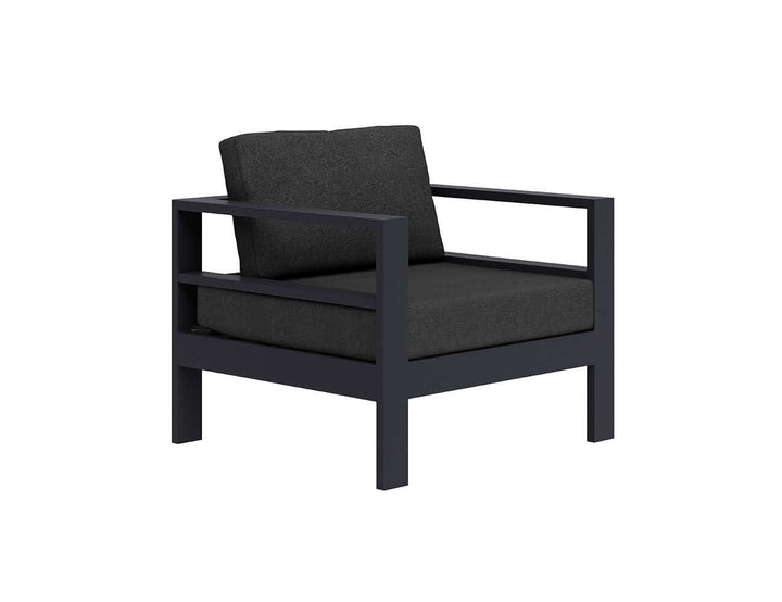 Sandpiper 2.0 Outdoor Club Chair Colour: Charcoal Grey size: 86 x 84 x 66cm