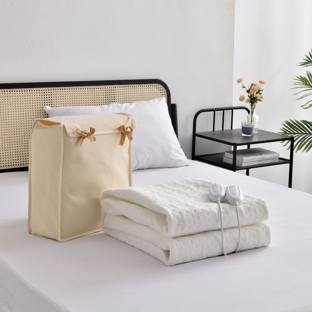 RHEIN HOME Fitted Electric Blanket Size: Single - 193×91cm, CS19103, CS19104, CS19105, CS19106, CS19107