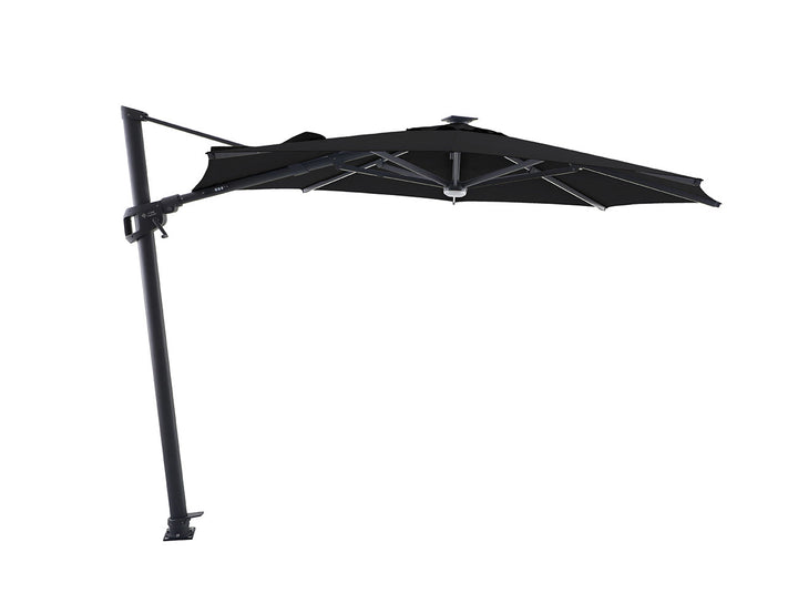 Agave 3m Round Cantilever Umbrella Colour: Black